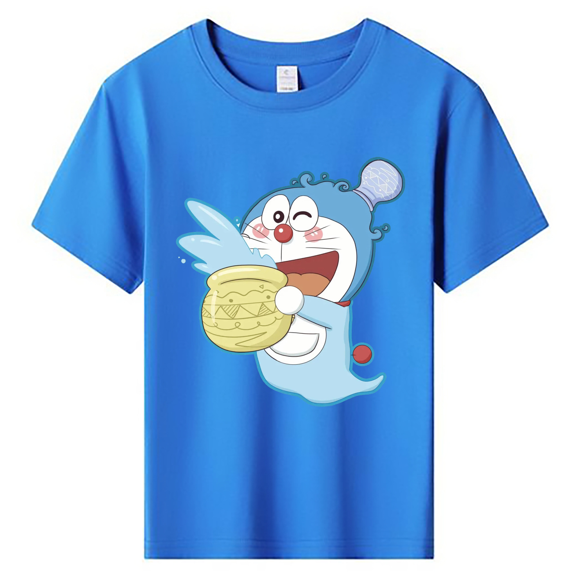 （画像用） ドラえもん Doraemon 綿100％キッズTシャツ（フロントプリント）
